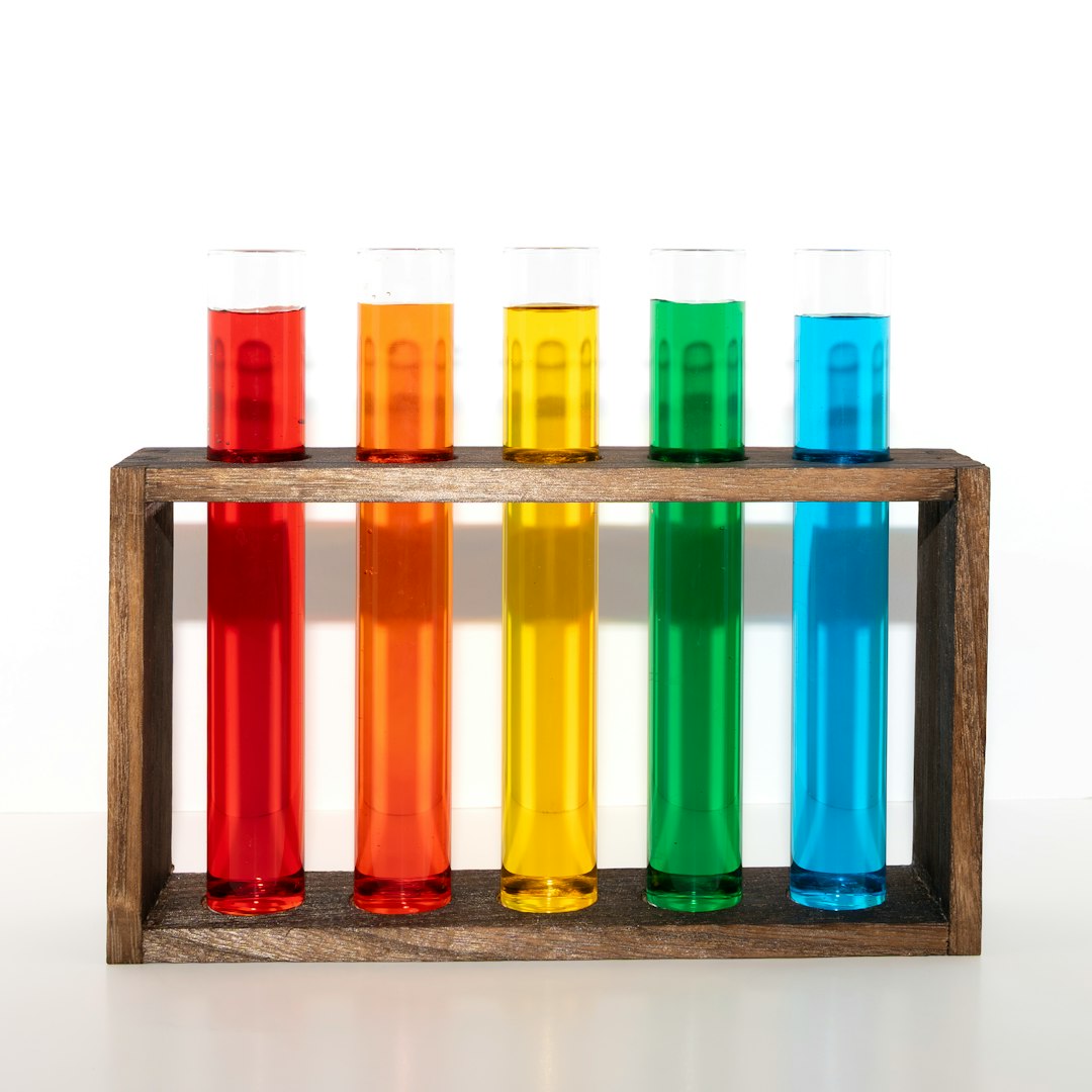 Water test tubes for aquarium testing